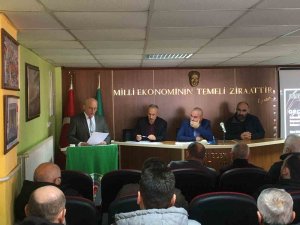 Erfelek Ziraat Odası’nda Başkan Değişmedi