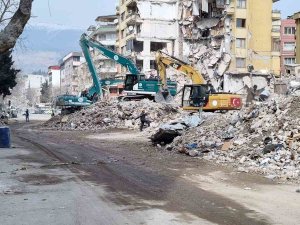 Kahramanmaraş’ta Depremin Verdiği Yıkım Böyle Görüntülendi
