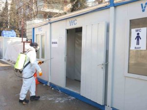 Bursa Büyükşehir’den Deprem Bölgesinde Hijyen Seferberliği