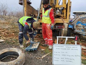 Adıyaman’da Konut Yapılması Planlanan Alanda Ön Etüt Çalışması Yapılıyor