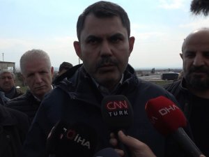 Bakan Kurum Depremzedelerin Konteynerlere Yerleştirilmeye Başlandığını Açıkladı