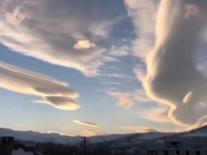 Van Semalarında Mercek Bulutu Görüldü