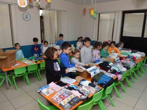 Yıldırımlı Miniklerden Depremzede Kardeşlerine Destek
