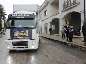 Serdivan’dan Deprem Bölgesine 23’üncü Yardım Tırı