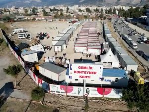 Gemlik Konteyner Kent Havadan Görüntülendi