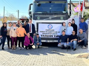 Marmaris Esnaf Odası’nın Depremzedeler İçin Projeleri Devam Ediyor