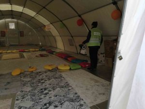 Darıca Belediyesi Deprem Bölgesinde Salgın Hastalıklara Karşı Önlem Alıyor