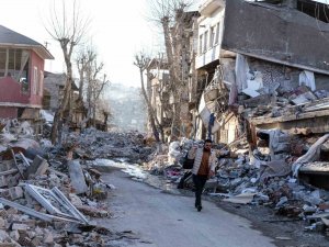 Sessizliğe Bürünen Kahramanmaraş’ın Ara Sokakları Havadan Görüntülendi
