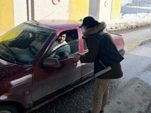 Bitlis’teki Sürücülere “Uyuma” Uygulaması Anlatıldı
