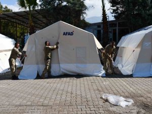 Payas’ta Depremzedeler İçin Kurulan Çadır Sayısı 580’e Ulaştı