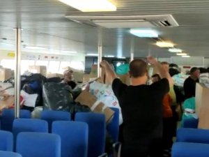 Rodos’tan Marmaris’e Depremzedeler İçim Yardımlar Sürüyor