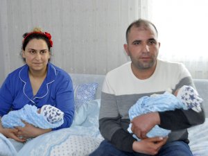 Gaziantepli Depremzede Çiftin Fethiye’de İkizleri Dünyaya Geldi