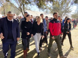Alman Bakanlar, Depremin Merkezi Pazarcık’ı Ziyaret Etti