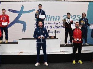 Eskrimci Enes Talha Kalender Avrupa Üçüncüsü