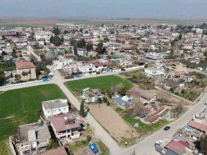Hatay’ın En Küçük İlçesi Kumlu, Depremlerin Ardından Havadan Görüntülendi