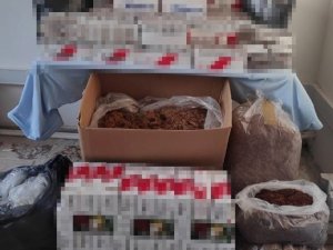 Manisa’da 8 Ayrı Adrese Kaçak Tütün Operasyonu