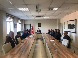 Burhaniye’ De Deprem Koordinasyon Toplantısı Yapıldı
