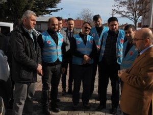 Bolu’dan Gönüllü 11 Din Görevlisi Deprem Bölgesine Uğurlandı