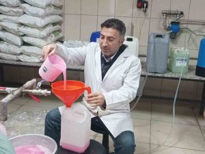 Batman Üniversitesinden Deprem Bölgelerine Sıvı Sabun Desteği