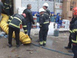 İ̇ş Yerindeki Yangın, Maddi Hasara Neden Oldu