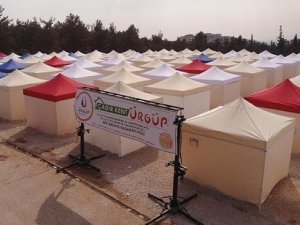 Ürgüp Belediyesi Hatay’da Çadır Kent Kurdu