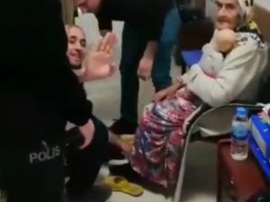 Malatya’da Dışarıda Kalan Süheyla Teyzeye Polis Sahip Çıktı