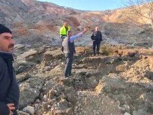 Deprem Bölgesi Malatya’da Heyelan, Bir Mezrayı Yuttu