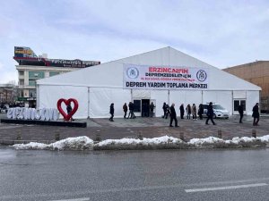 Erzincan’da Yardımlar Afad, Ermek Ve Kaymakamlıklarda Toplanmaya Devam Edecek