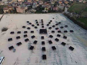 Depremzedeler İçin "Yörük Çadırları" Kuruldu