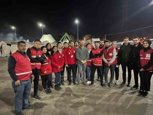Adü Deprem Bölgesine Destek Sağlamaya Devam Ediyor