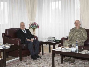 Tümgeneral Fedai Ünsal’dan Rektör Çomaklı’ya İade-i Ziyaret
