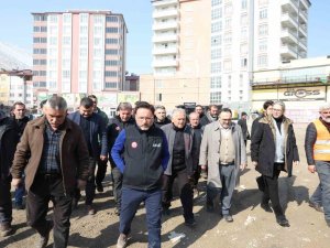 Elbistan’a Kazandırılacak Konteyner Çarşının Altyapısında Sona Gelindi