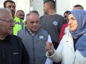 Başkan Büyükkılıç’a Kahramanmaraş Deprem Bölgesinden Teşekkür Ve Dua