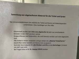 Almanya’da Bir Hastaneden Tepki Çeken Duyuru: "Tarihi Geçmiş Ürünleri Depremzedelere Gönderin"