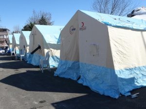 Düzce’den Deprem Bölgesine 7 Bin Çadır