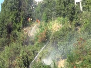 Zonguldak’ta Çıkan Yangın Korkuttu