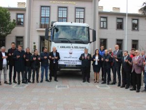 Kırklareli’nden Depremzedelere 30 Ton Kuru Gıda Ve 5 Bin Şişe Yağ Desteği