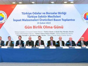 Tobb Başkanı Hisarcıklıoğlu: “Deprem Bölgesinde Yapılacak Konutlarda İnşaat Malzemeleri İçin Fiyat Sabitlenecek”