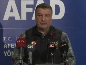 Afad Deprem Ve Risk Azaltma Genel Müdürü Tatar: “Şu Ana Kadar Toplam 9 Bin 470 Artçı Sarsıntı Kaydedildi”