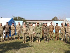 Tsk Deprem Bölgesinde Nato İle Çalışmalara Devam Ediyor