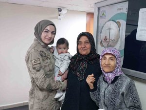 Jandarmadan Depremzedelere Ziyaret