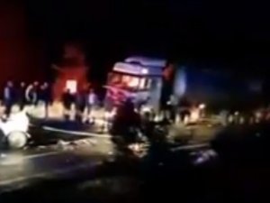 Akhisar’da Düğün Yolunda Kaza: 1 Ölü, 2 Yaralı