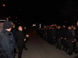 Erzincan’dan 100 Polis Deprem Bölgesine Uğurlandı
