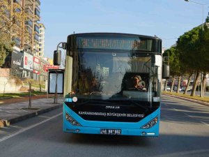 Kahramanmaraş’ta 16 Güzergahta Ücretsiz Toplu Taşıma