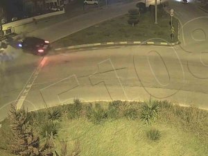 Bartın’da Trafik Kazaları Kameralara Yansıdı