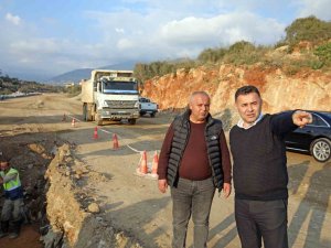 Kestel’de Yeni Yolda Çalışmalar Aralıksız Devam Ediyor