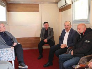 Başkan Türkyılmaz Deprem Bölgesinde