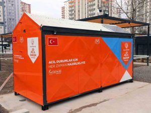 Talas Belediyesi’nden Yine Bir İlk: Acil Durum Konteyneri