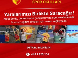 Göztepe’den Depremzede Çocuklara Ücretsiz Eğitim