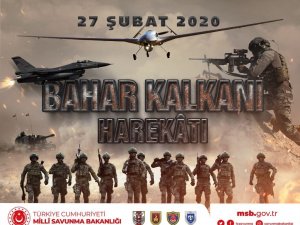 Msb’den ’Bahar Kalkanı Harekatı’nın 3. Yıl Dönümü Paylaşımı